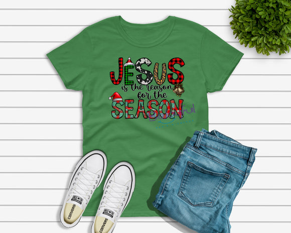 Jesus is the Reason for the Season T-Shirt (Design 1)