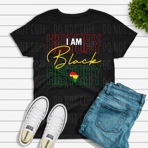 I Am Black History - Design 1