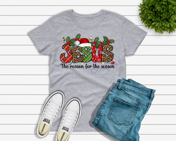 Jesus is the Reason for the Season T-Shirt (Design 2)