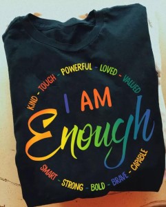 I Am Enough (Vinyl Design)