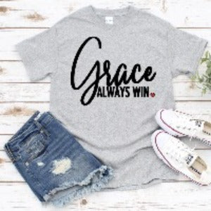 Grace Always Win (Vinyl Design)